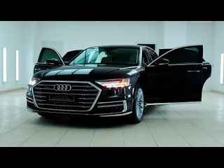 2021 Audi A8L 50 TDI Hybrid - Exterior and Interior Details Ultra Luxury Sedan !