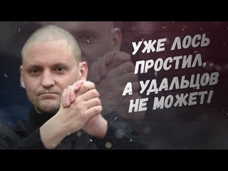 Вот так надо бороться за народ! Уже и лось простил, а Удальцов не может!