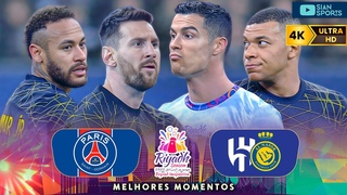 O MUNDO PAROU PARA VER O SHOW DE , MESSI, NEYMAR E MBAPP NO LTIMO ENCONTRO DOS CRAQUES