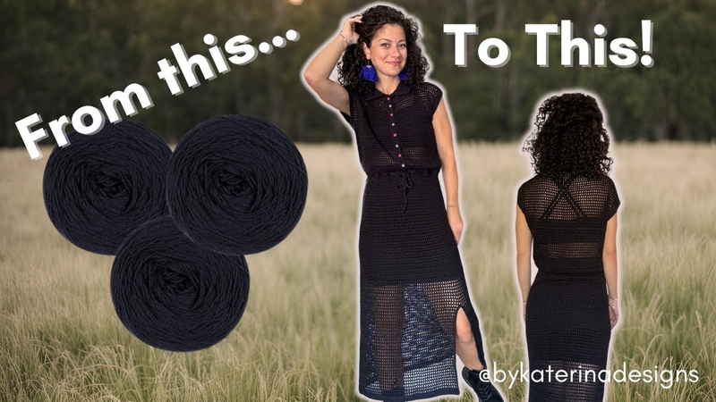 Transform Yarn into a Beautiful Dress: Step by Step Tutorial, Multiple