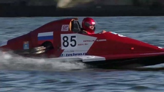 Чемпионат России по Водно-моторному спорту 2-ой зaeзд глиссер Р-2000 г Кинешма 2024 год