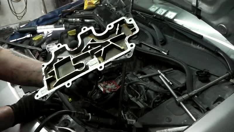 Renault Megane 2 2008 год двс К4М ремонт гбц, часть