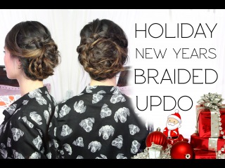 Holiday & NYE Braided Updo | Cerinebabyyish