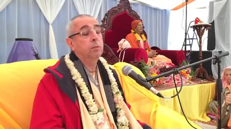 Niranjana Swami SB at Gauranga festival, Ukraine 10 Jun