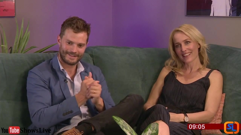 Jamie Dornan Gillian Anderson Interview BBC Breakfast 2016 September