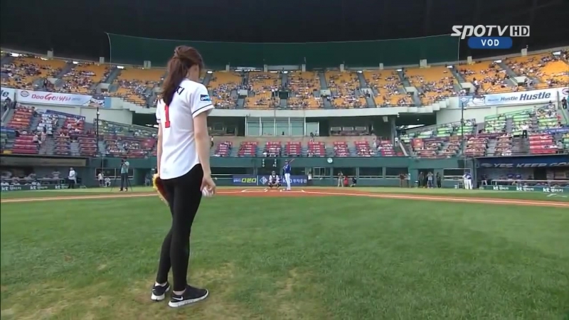 South Korean rhythmic gymnast Shin Soo jis first
