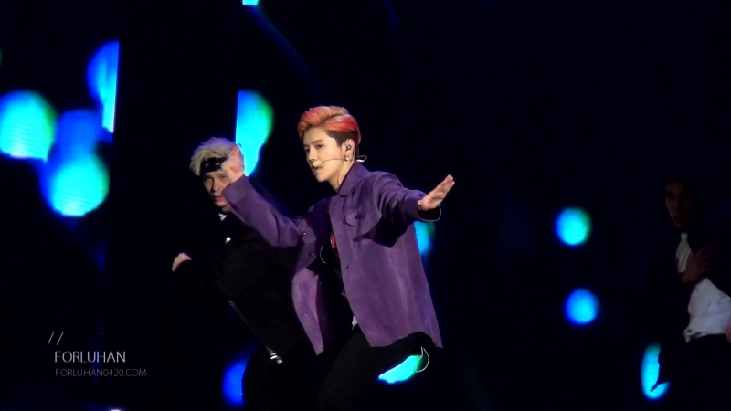 fancam 160410 luhan exicted v chart