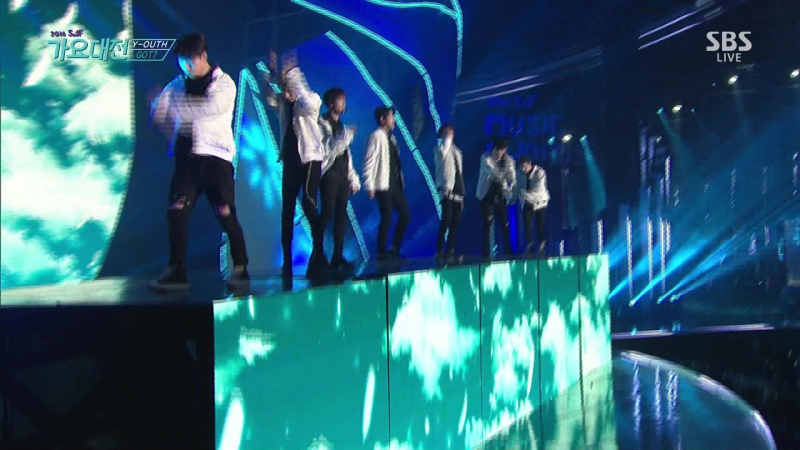 2016 SBS Gayo Daejun, GOT7 Fly + Hard