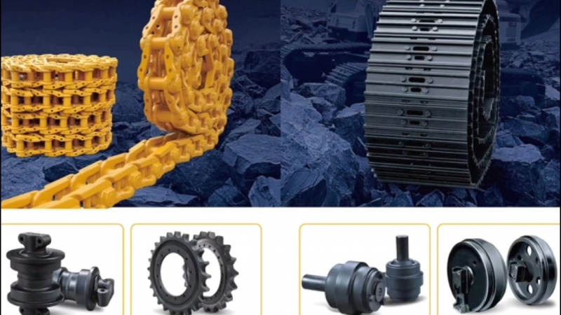 Fulian Machiney Mini Excavator Undercarriage