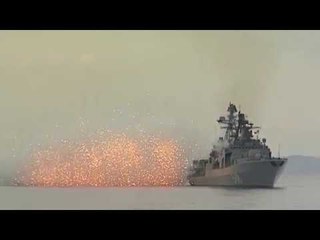 Совместная артиллерийская стрельба кораблей ТОФ в Японском море