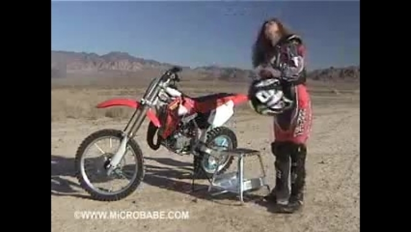 Hot Chick Motorcross