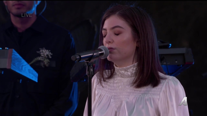 Lorde live i Heard Radio Secret