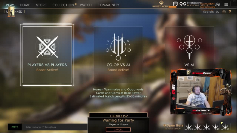 Team Prets aka Strong Estet 2k+ elo playing Paragon