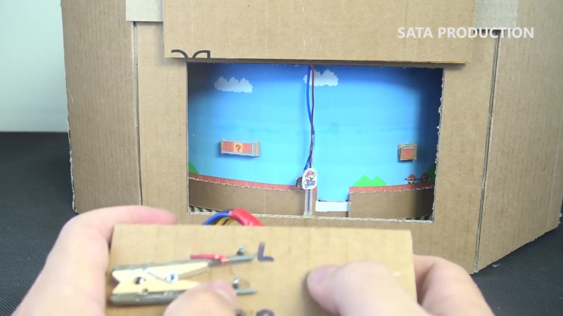 Картонная версия игры Супер