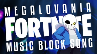 Undertale - Megalovania  SANS Fortnite MUSIC BLOCK SONG  Fortnite: Creative Mode