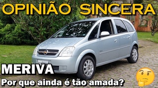 CARROS NACIONAIS BEM! TEM SEMPRE COISAS QUE SO CONSTRUDAS PARA ESTRAGAR VRIAS E VRIAS VEZES! Chevrolet Meriva - por que tanta gente ama essa minivan compacta at hoje