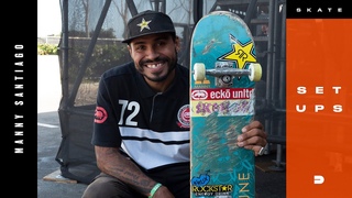 Setups: Manny Santiago Feather Weight Skateboard