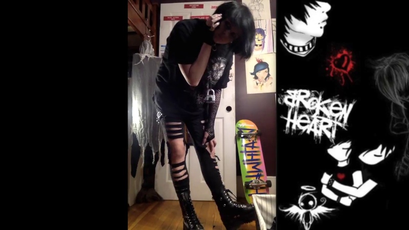 7 Days of Emo Outfits (masculine,