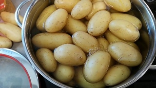Немецкий картофельный салат, летний вариант. Очень вкусно! Сад-огород. Зверье мое.