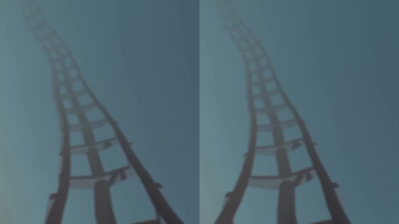 Extreme VR Roller Coaster Virtual Reality 3 D Video for Samsung Gear VR