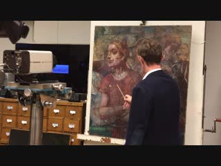 Новости из отдела технологических исследований. "Колхозницы" Петрова-Водкина.