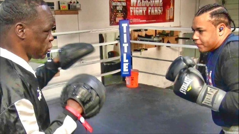 KSIs sparring partner goes through GRUELING training regimen LETS GO