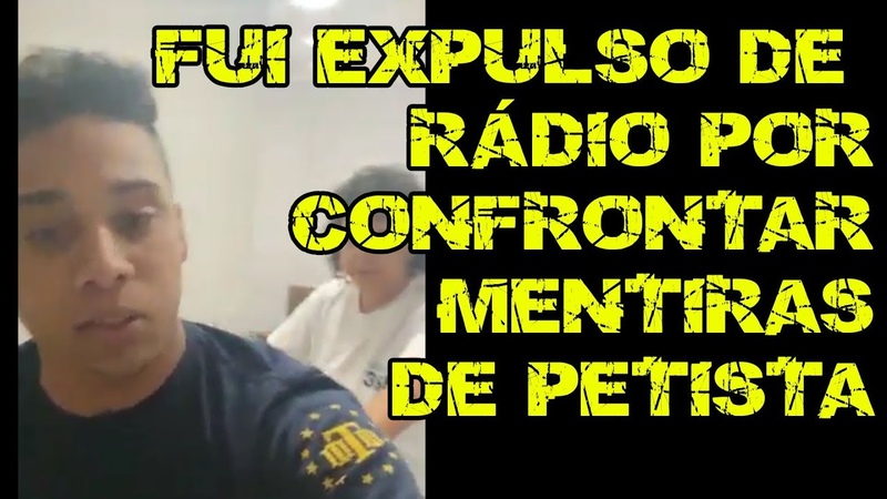 GABRIEL MONTEIRO CONFRONTA MENTIRAS DE PETISTA E É EXPULSO DE