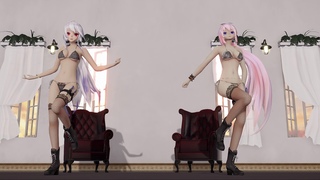 [MMD] Love me if you can / Luka megurine+Haku yowane [Ray-mmd test&practice]