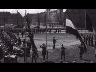 1948: Jubileum Wegenwacht van de ANWB in de Apollobuurt te Amsterdam - oude filmbeelden