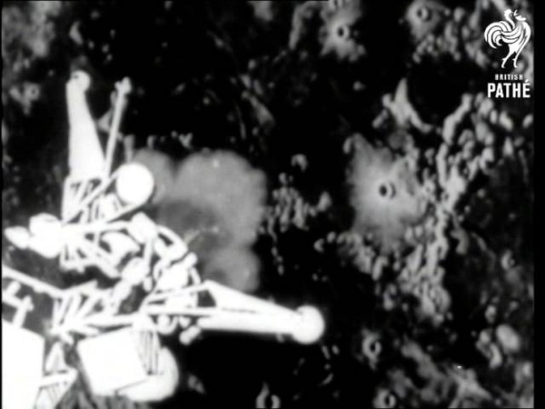 Surveyor Soft Landing On Moon AKA Surveyor Moon Flight