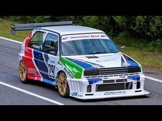 400Hp/ Hayabusa Turbo Swapped VW Golf Mk2 || BergMonster Onboard