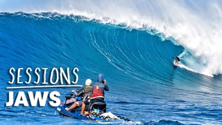 Billy Kemper And Kai Lenny Lead The Elite Big Wave Pack At Perfect Jaws | Sessions