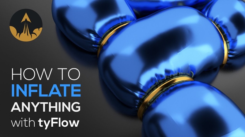Balloon Inflation ty Flow Tutorial in 3 Ds Max by, Redefine
