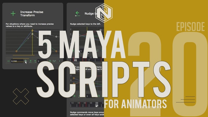 5 MAYA SCRIPTS for