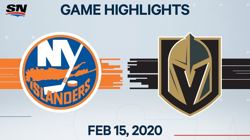 NHL Highlights, Islanders vs Golden Knights Feb. 15,