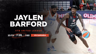 Джейлен Барфорд против «Самары» – 29 очков и 7 перехватов | 8 октября 2022