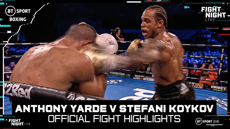 Anthony Yarde back with a big KO , Anthony Yarde v Stefani Koykov, Official Fight