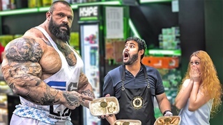 EVERYONE WAS SCARED! - THE TERRIFYING APPEARANCE OF MONSTER BODYBUILDER - ILLIAM GOLEM