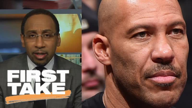 Stephen A. Smith has problem with La Var Ball pulling Li Angelo out of UCLA, First Take,