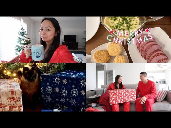 VLOGMAS: Christmas Vlog Opening presents cooking christmas