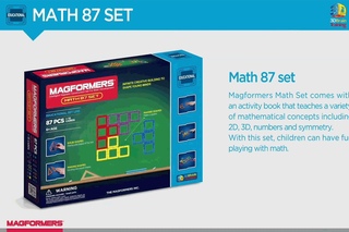 MAGFORMERS MATH 87 SET