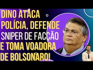 Dino critica ao da polcia no Guaruj e toma voadora do Bolsonaro!