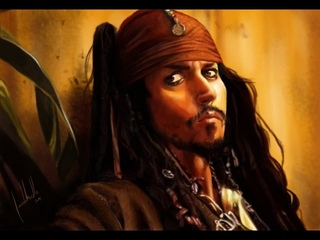 Captain Jack Sparrow - Speed Painting by Facundo Morello