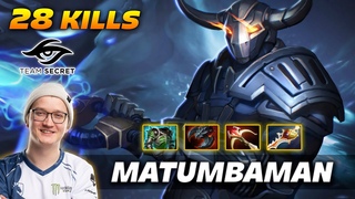 MATUMBAMAN SVEN - 28 FRAGS - Dota 2 Pro Gameplay Watch & Learn