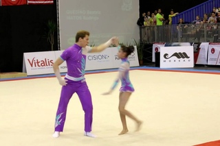 Gymnastics MIAC 2014 Junior MxP Balance POR GCP