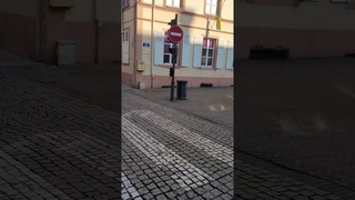 Пустые улицы города Саргемин, Франция. 29 января 2023 года.