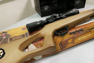 Пневматическая винтовка Crosman Trail NP 8-BT1K77WNP дерево (Видео-Обзор)