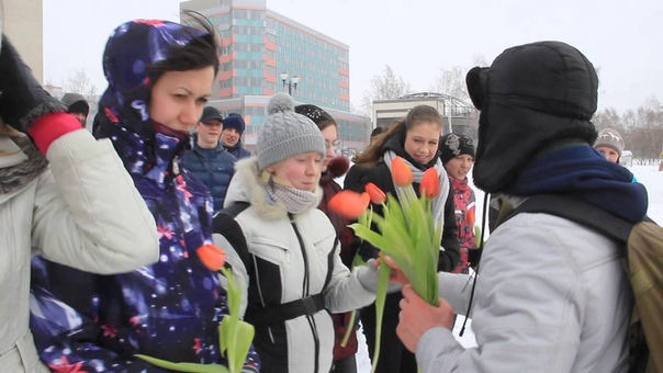 8 МАРТА Русская пробежка Новосибирск