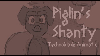 Piglin’s Shanty - Technoblade-inspired Animatic