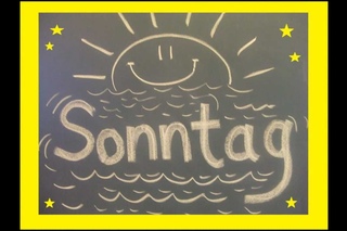Die Wochentage als Lied -
